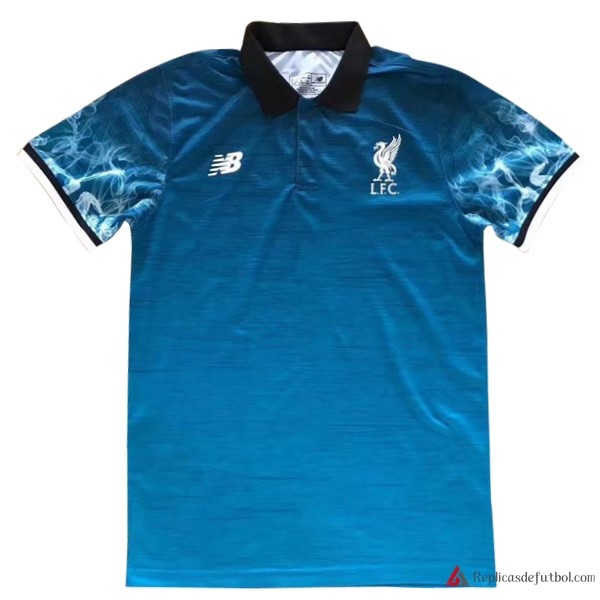 Polo Liverpool 2017-2018 Azul